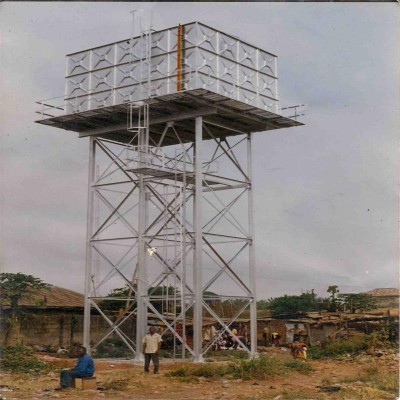 Custom fabrication of stainless steel water tank