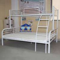 Wholesale high quality low cost metal doubl steel bed for resort