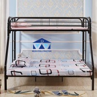 Wholesale high quality Heavy Duty metal doubl steel bunk bed for resort