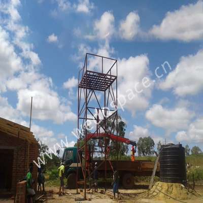 Used in water tank tower bottom light steel structure