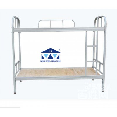 the popular style low cost metal doubl steel bed made in china