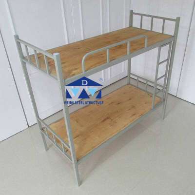 Wholesale high quality customized metal doubl steel bed for resort